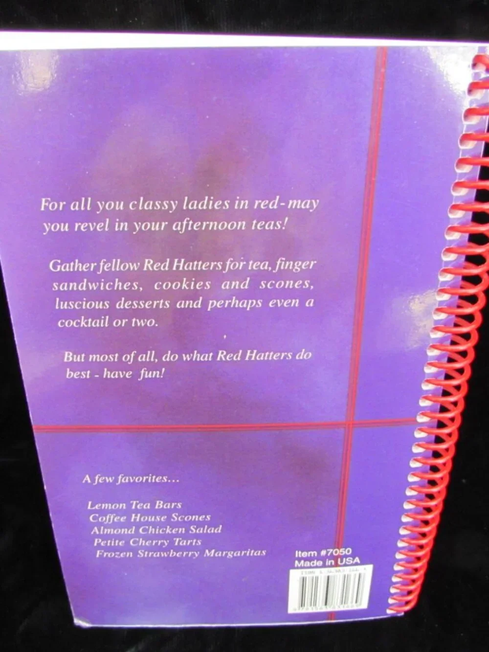 Red Hats Purple Shoes And Afternoon Teas Recipes For When Red Hatters Gather